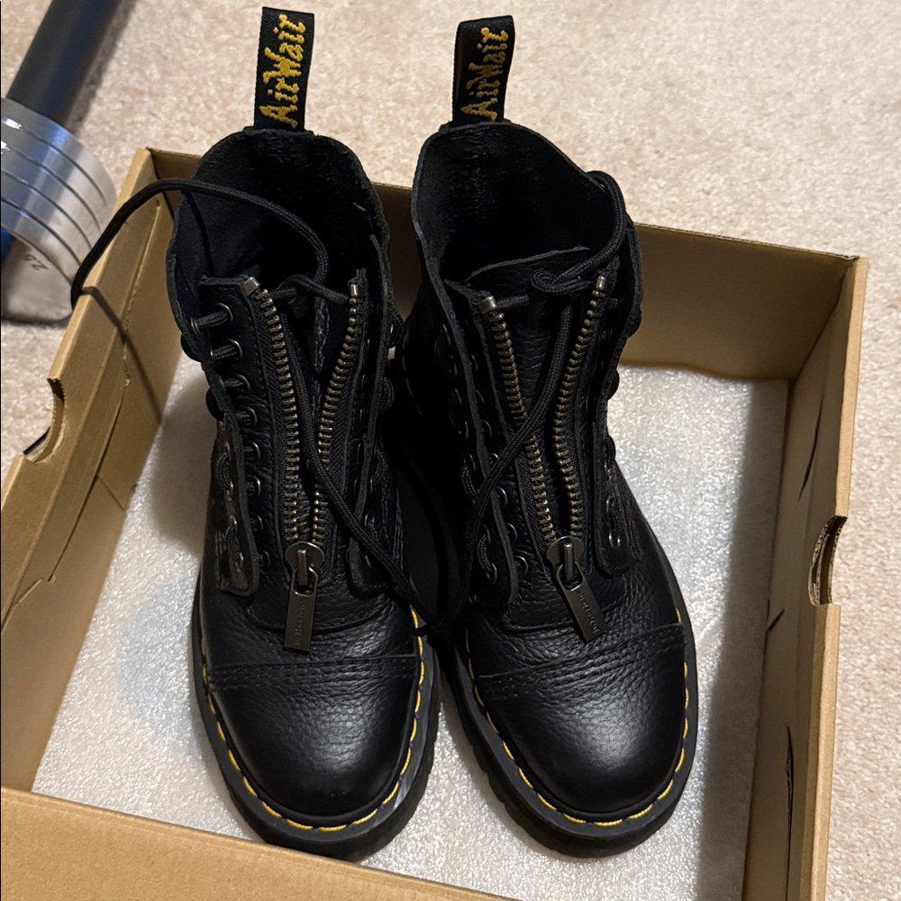 Dr Martens platform boots